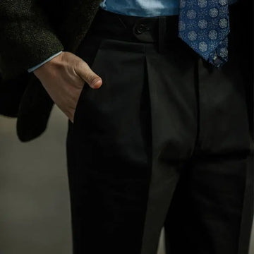 Aidase Casual Suit Pants Men Korean Fashion Slim Classic Harem Pants Vintage Loose Solid Bussiness Blazer Trousers High Quality aidase-shop